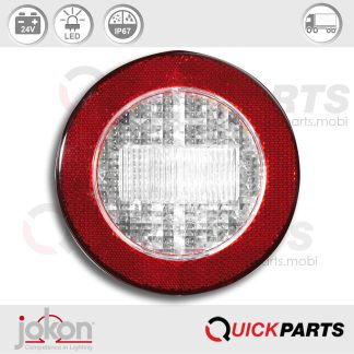 LED Achteruitrijlicht | 24V | Jokon 13.6019.000, E2-06013