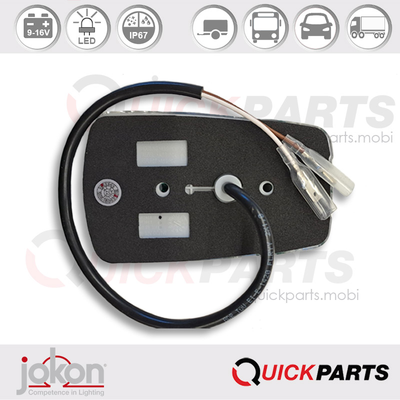 LED Rückfahrleuchte | 9-32V | Jokon 13.6034.000, E13-13164 – Bild 2