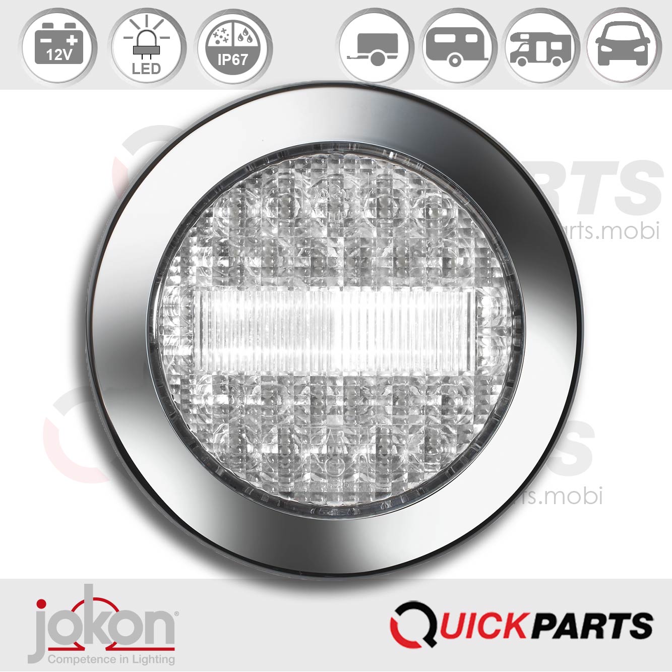 Feu LED de recul |12V| Jokon E2-06016