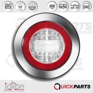 LED Achteruitrijlicht / reflector | 12V | Jokon 13.6040.000, E2-06013