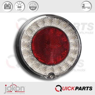 Feu de Recul / Catadioptre | 24V | Jokon 13.6045.500, E13-34810