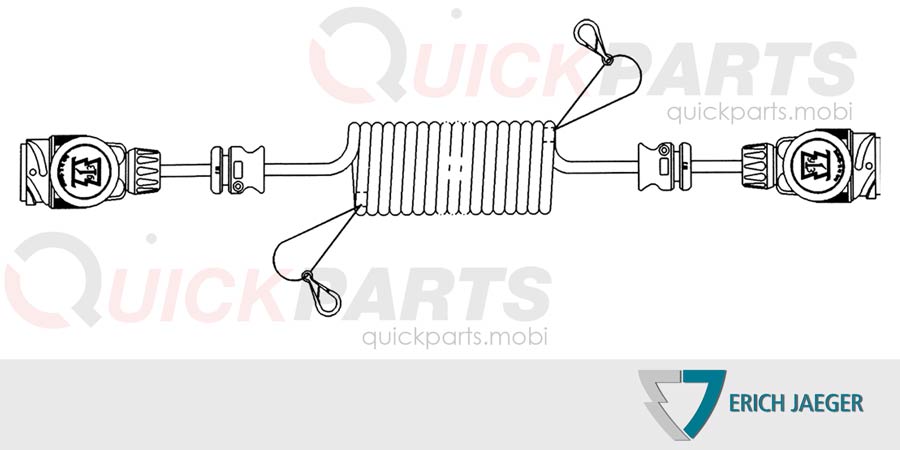 Bobina 13P/12V (ISO 11446) - Erich Jaeger 621004 - Imagen 5