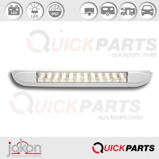 Feu pour auvent à LED | 12V | Jokon 14.1007.000|Feu LED pour auvent équipé de 12 LEDs | Eclairage de très haute puissance | 12V | Jokon 14.1007.000 | WW 250/12V.|14.1007.000.marketplace|Dans la gamme JOKON