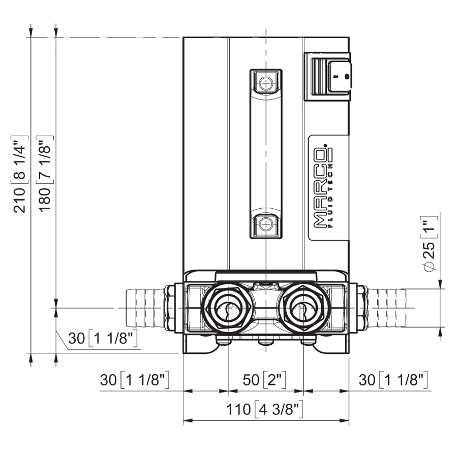 Bomba eléctrica autocebante para varios líquidos | 12V | Marco 166 026 12 - Imagen 14