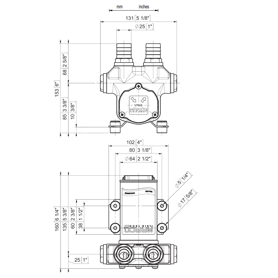 Bomba eléctrica autocebante para varios líquidos | 12V | Marco 166 026 12 - Imagen 12
