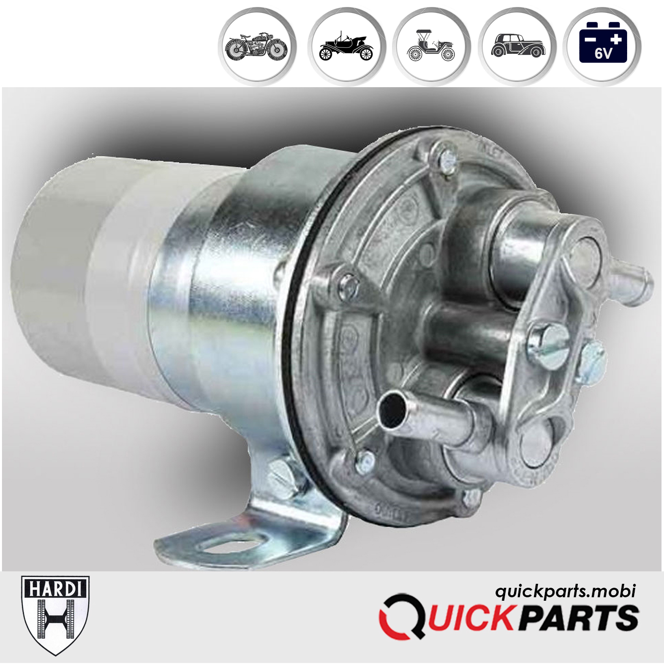 6 voltios Esta bomba se utiliza en diversas aplicaciones.