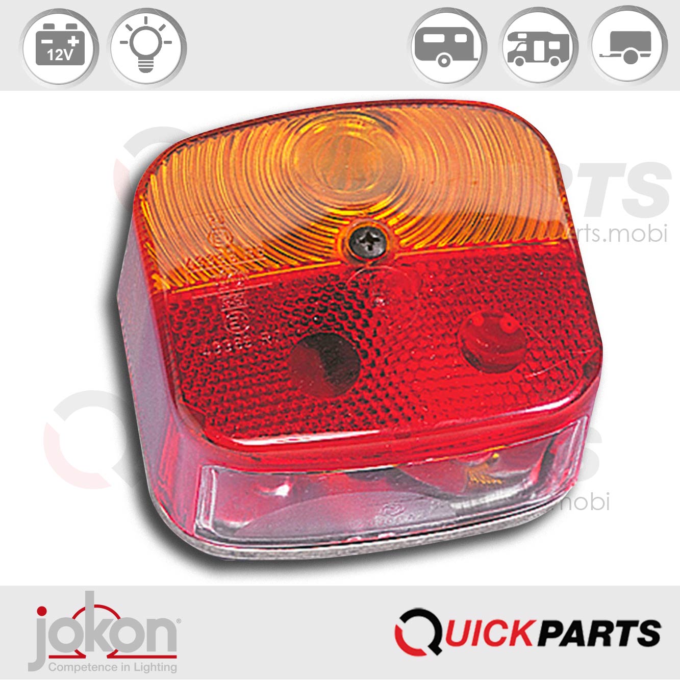 Cristal para lámpara Jokon | Jokon 19.0008.120 | E1-43369