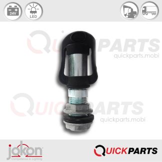 Resbalón en el tubo - para atornillar | Jokon 19.2102.022