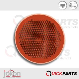 Rode reflector Ø85 mm met plakstrip | Jokon IA E1-31281||Rode reflector Ø85 mm met plakstrip | Jokon IA E1-31281|In de JOKON-reeks vindt u hoogwaardige verlichting voor elke toepassing die het individuele ontwerp van uw voertuig verbetert en verrijkt.|||Rode reflector Ø85 mm met plakstrip | Jokon IA E1-31281|Rode reflector Ø85 mm met plakstrip | Jokon IA E1-31281
