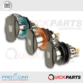Toma de corriente con rosca | 12-24V | PRO CAR 68040800