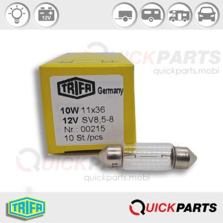 A10-00215-quickparts | Bombilla Trifa – ¡Máxima luminosidad para tu vehículo! Calidad