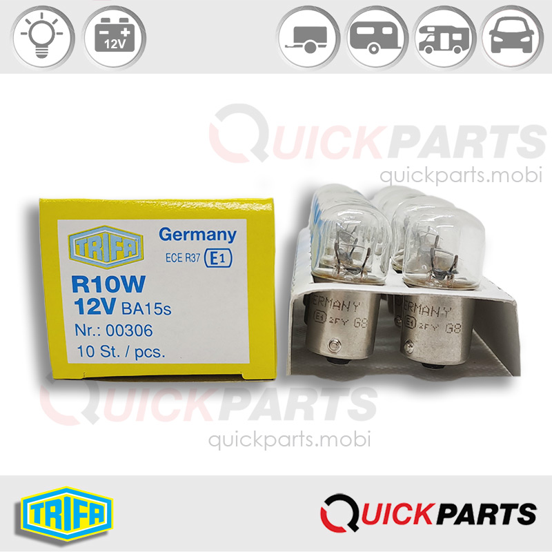 A10-00306 – QuickParts - A10-00306 – Dimensions - A10-00306 – MarketplaceAmpoule Trifa – Luminosité maximale pour votre véhicule ! Qualité