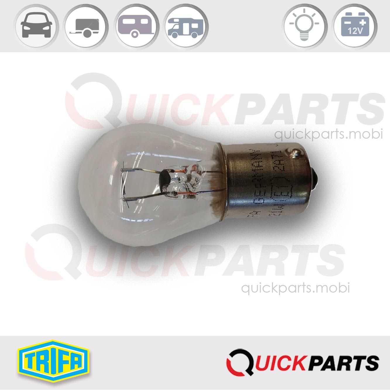 Blink-u.Bremslichtlampe | 12V - P21W – Bild 6