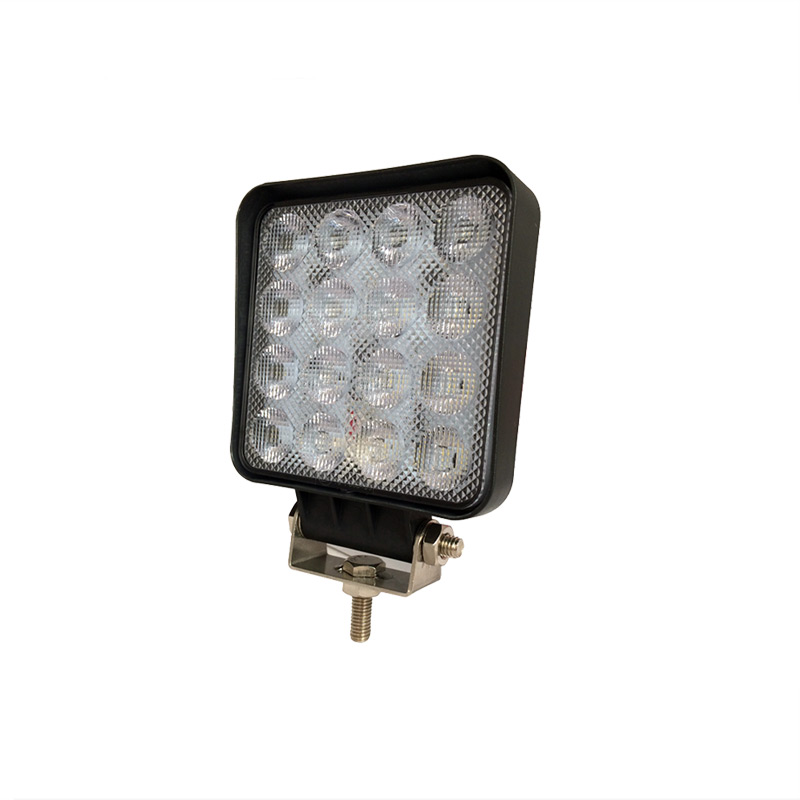10-30 volts|Ca5741-marketplace|Ca5741-dimensions|Feu de travail carré à LED - 1920 lumens