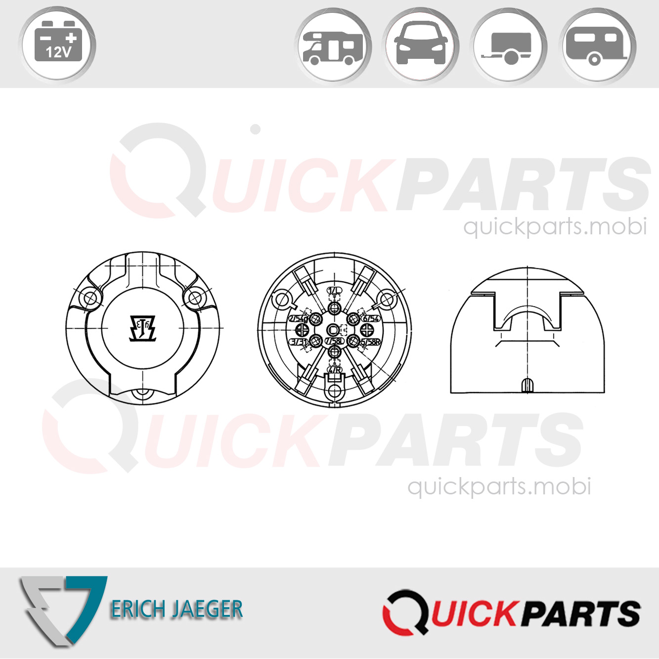 you should therefore pay special attention to quality. And if the connections you are searching for are supposed to connect towing vehicles and trailers