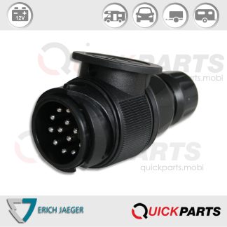 EJA221032-quickparts|EJA221032-dimension|EJA221032-marketplace|Conector 13P/12V (ISO 11446) - Erick Jaeger 221032|Las buenas conexiones son la base de un todo que funciona. Por eso
