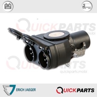 TOP QUALITY ELECTRO-MAGNETIC HORN WITH STAINLESS STEEL TRUMPET (BOAT < 12 M) - 12 VOLT