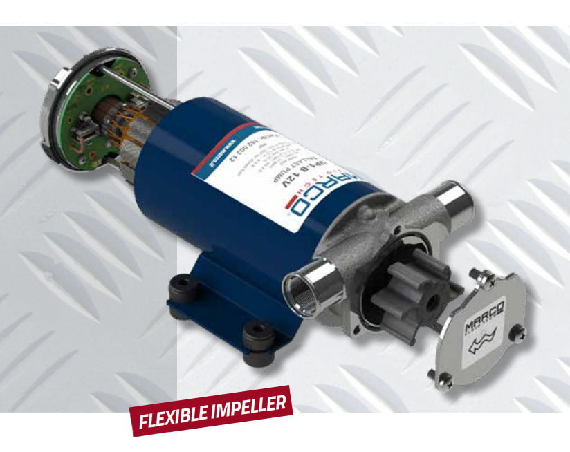 Bomba Eléctrica Autocebante Agua Dulce y Agua de Mar | 24V | Marco 162 002 13 - Imagen 7