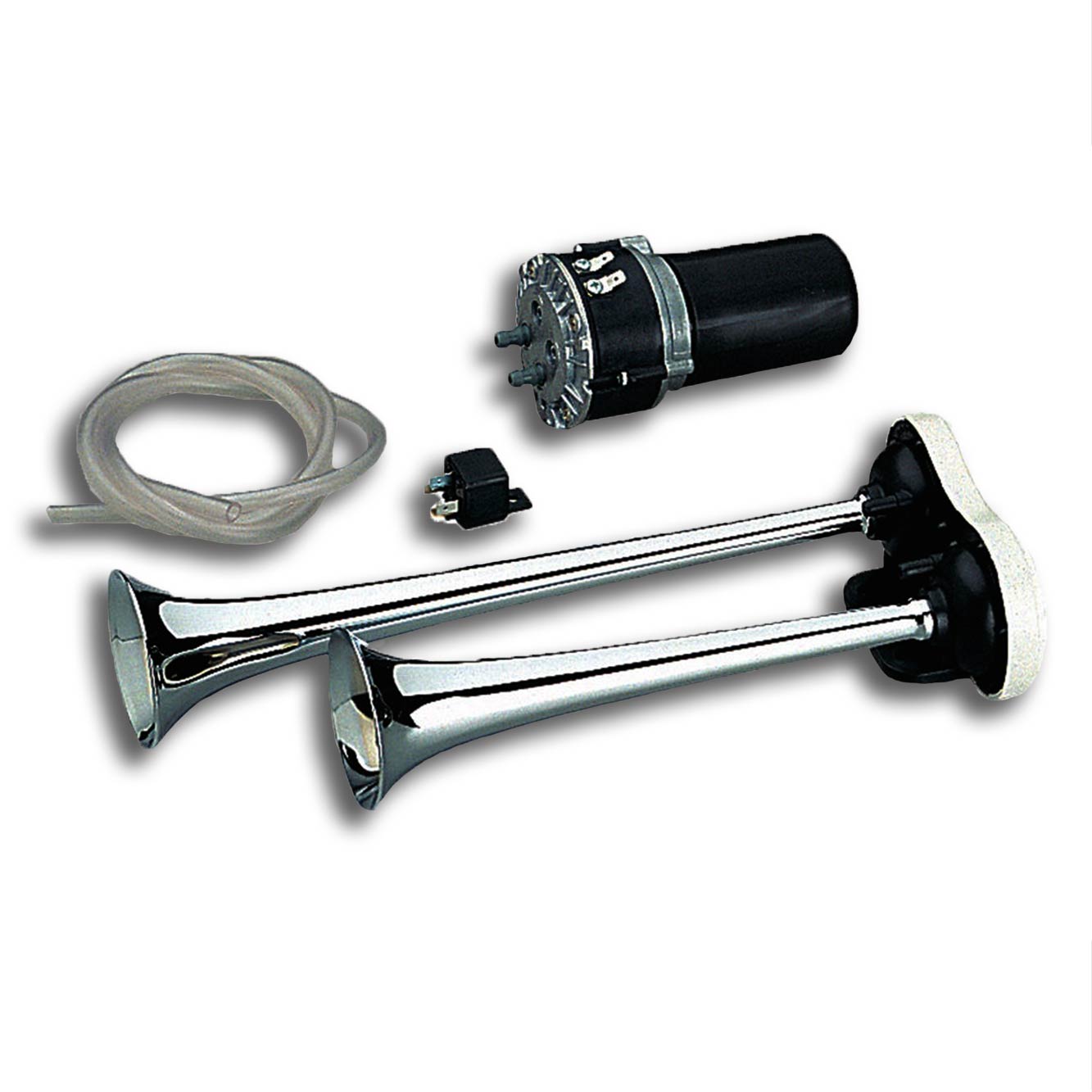 Avertisseur électrique à air 2 cornets | Son alterné.| 12V | Marco 112 340 12 – Image 3