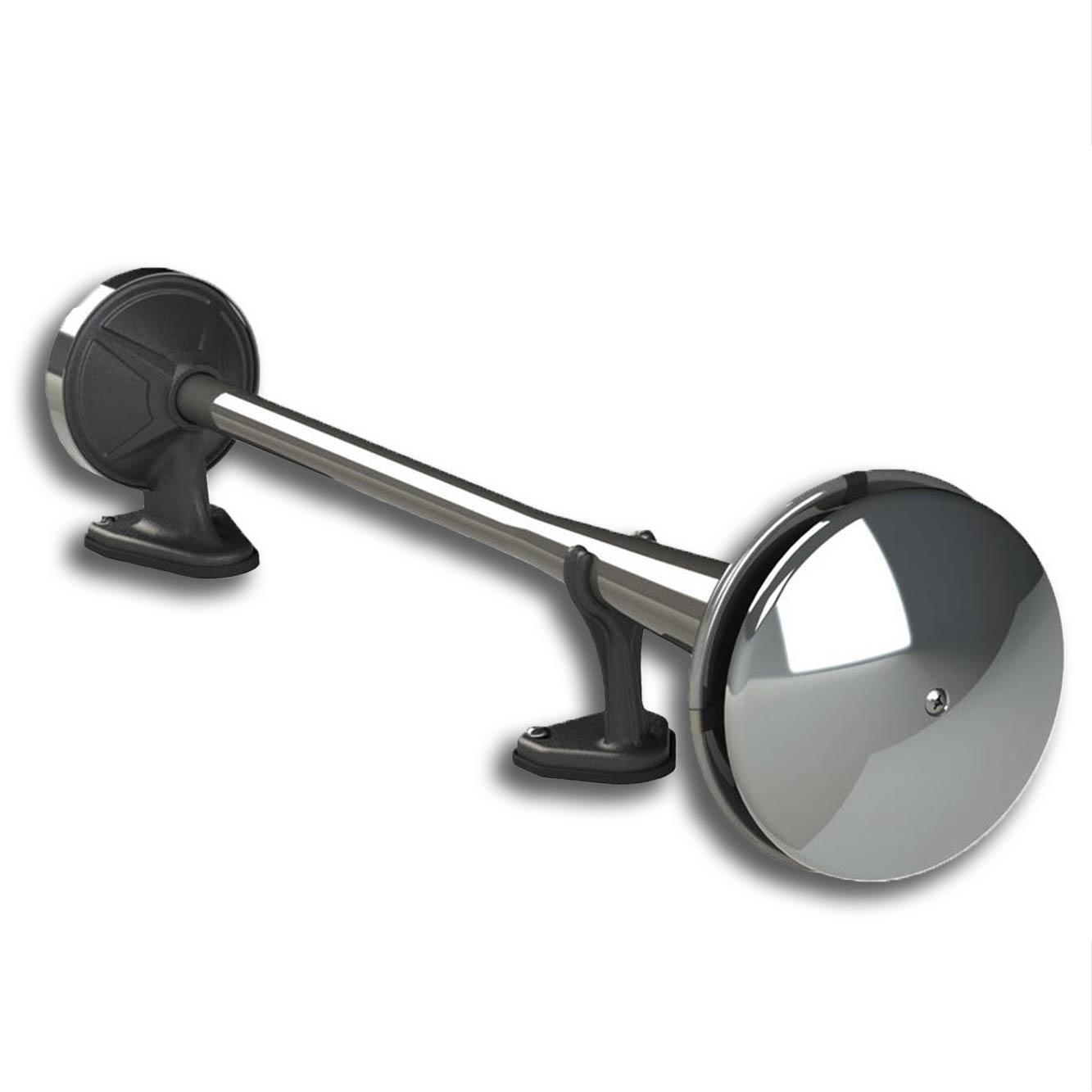 Avertisseur à air comprimé pour montage a l'extérieur. Son très puissant. Cornet an acier inoxydable. - Marco 110 091 10 – Image 3