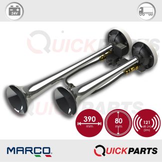 Bocina compacta de dos tonos | 12-24V | Marco 110 060 15