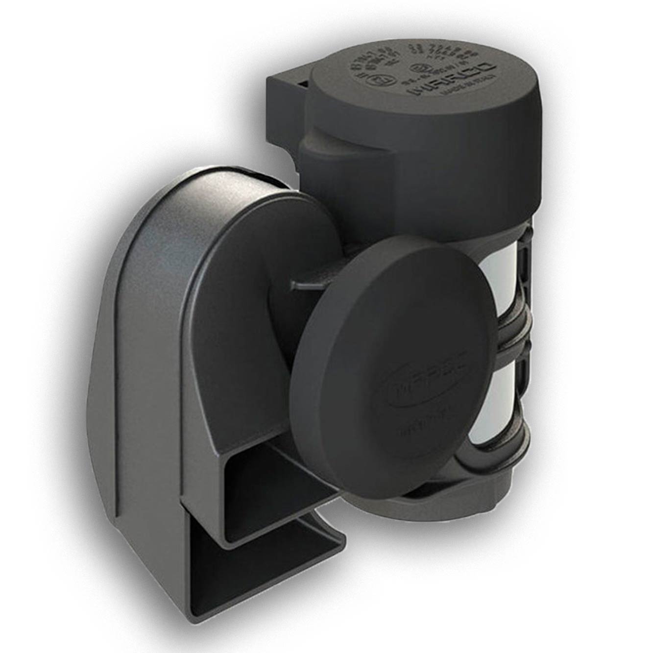 TR2 | Bocina de aire comprimido electropneumática con potente sonido de doble tono | 24V | 112 dB