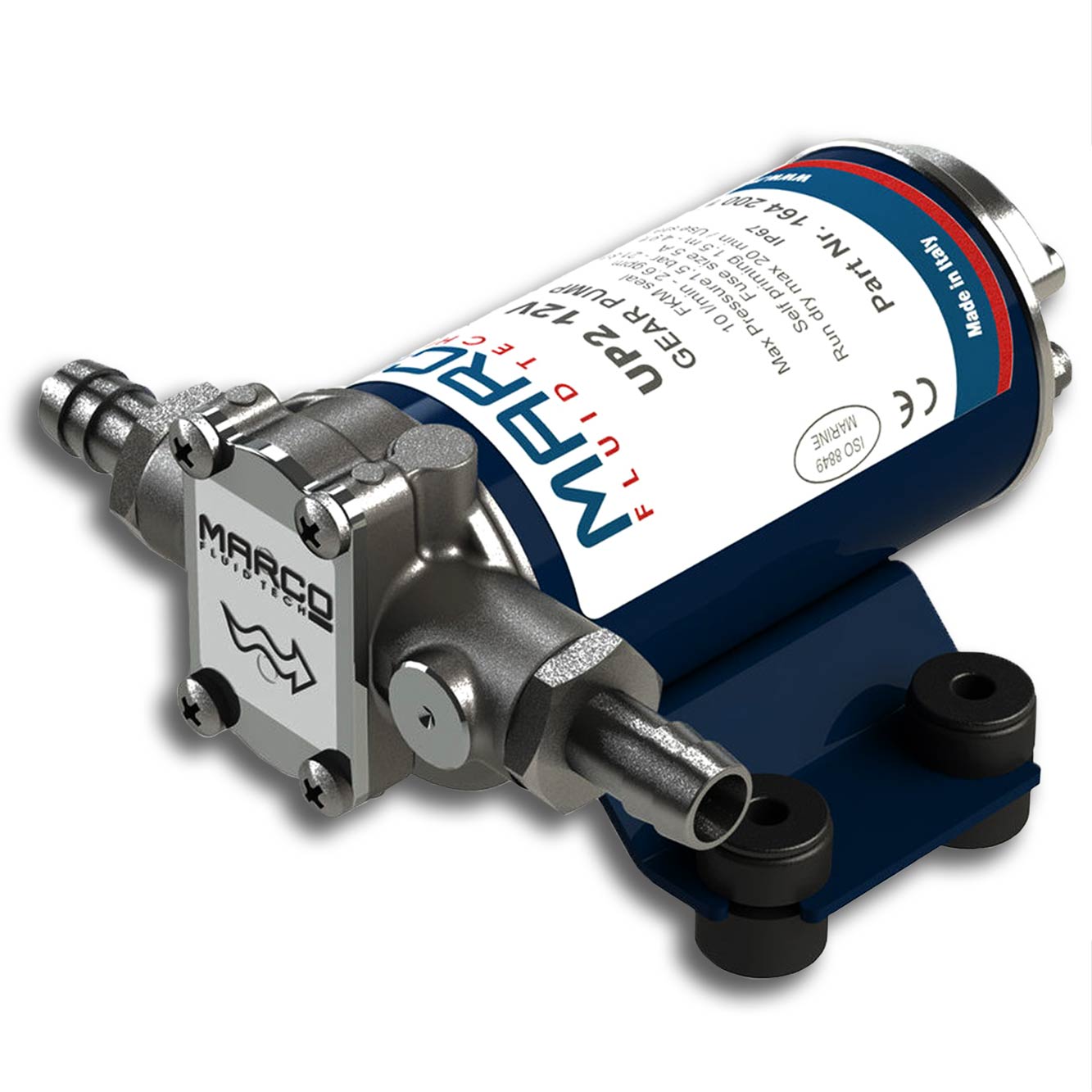 Bomba eléctrica autocebante para diversos líquidos | 12V | Marco 164 200 12