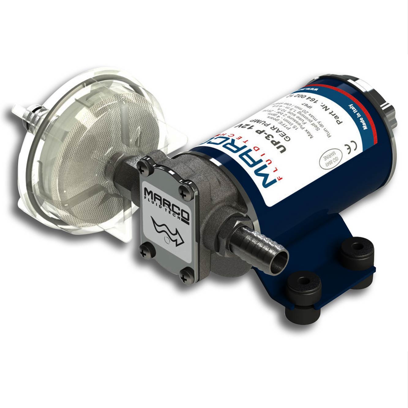 Bomba eléctrica autocebante para diversos líquidos | 12V | Marco 164 002 12 Marco UP3-P