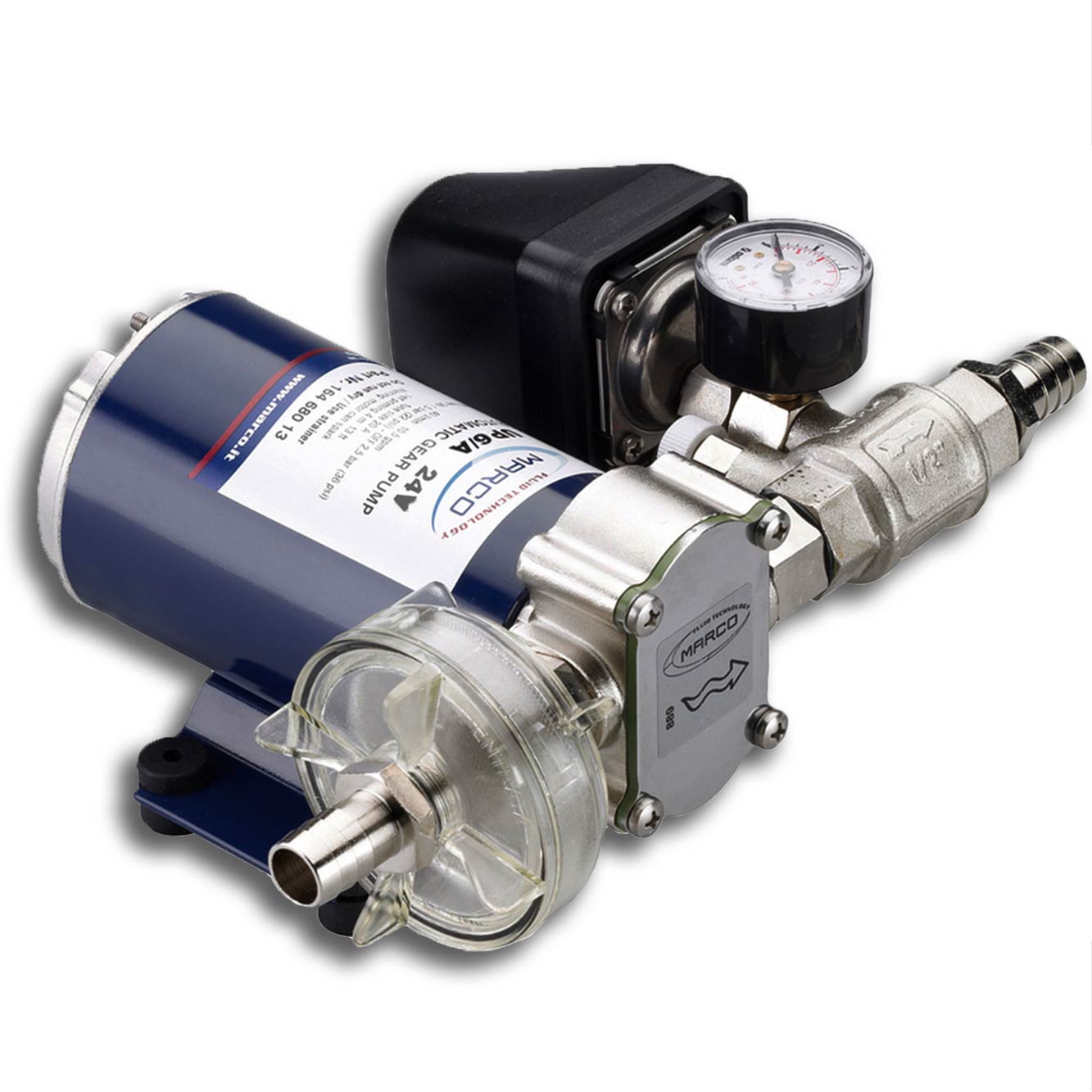 Bomba eléctrica autocebante para diversos líquidos | 12V | Marco 164 620 12