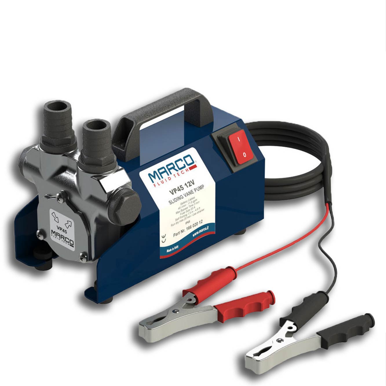 Bomba eléctrica autocebante para diversos líquidos | 24V | Marco 166 020 13 - Imagen 3