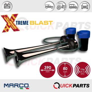 Bocina electroneumática muy potente con sonido profundo y fuerte.. | 12v | 116dB