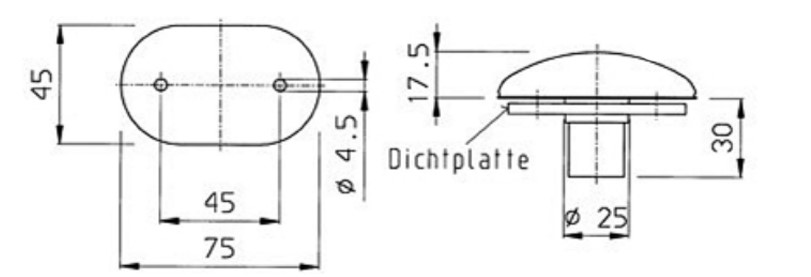 Luz de marcador frontal | 12V | Jokon 13.5005.000, E1-02994 - Imagen 5
