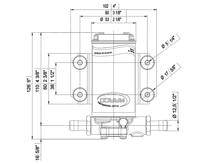 Bomba eléctrica autocebante para diversos líquidos | 12V | 164 200 12 - Imagen 7