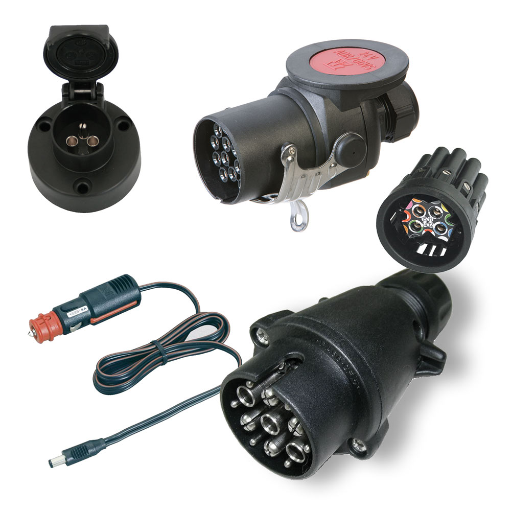 Conectores para vehículos y remolques