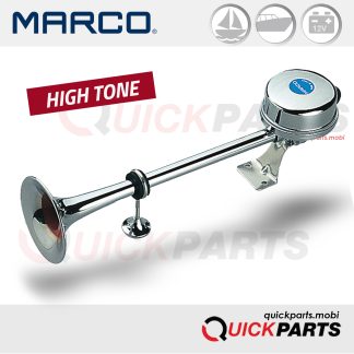 Bocinas electromagnéticas con trompetas de acero inoxidable | Marco 132 040 12