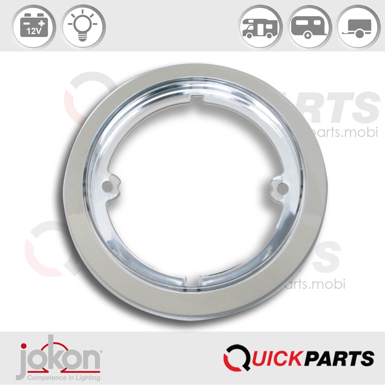 Anneau de décoration chromé | Jokon 19.2016.000, 50E/ 30