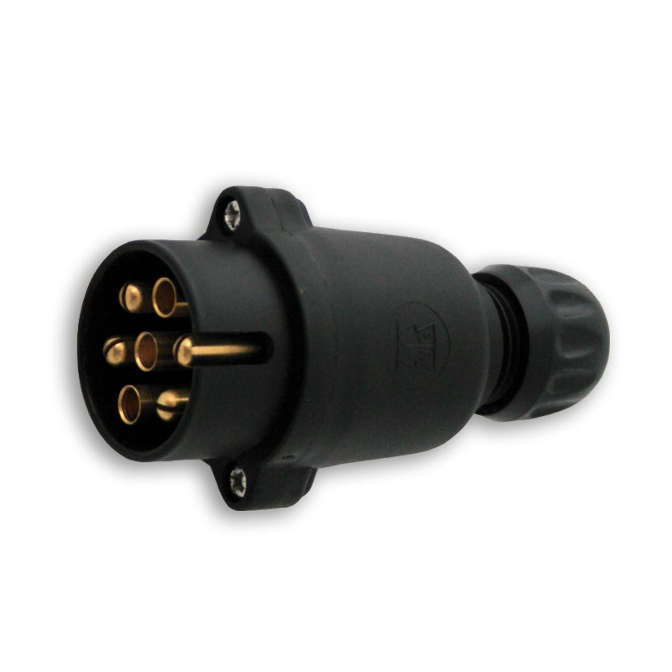 7-polig (ISO 1724), Kontaktanschluss: Schraubkontakt – Bild 3