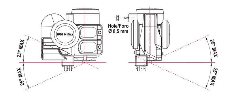 Bocina electropneumática de dos tonos afinados | 24V | Marco 112 030 13 - Imagen 8