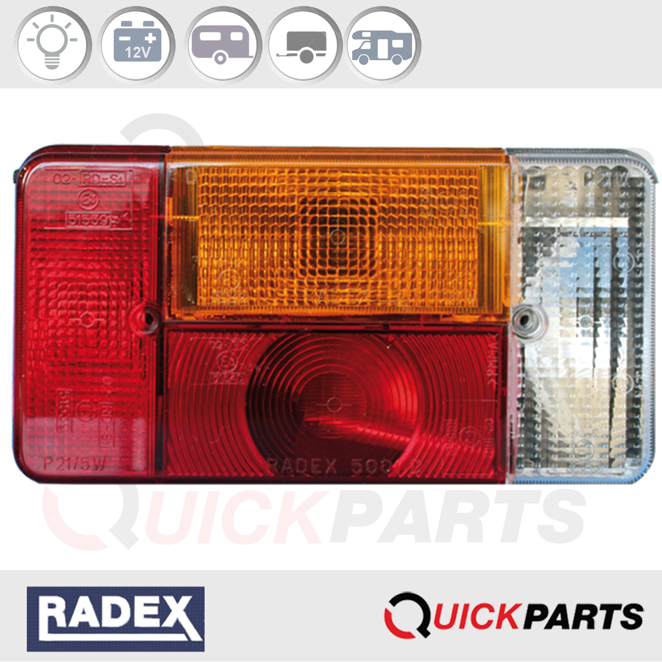 Ersatzlicht | Rechts | Radex | RA5001/13 S