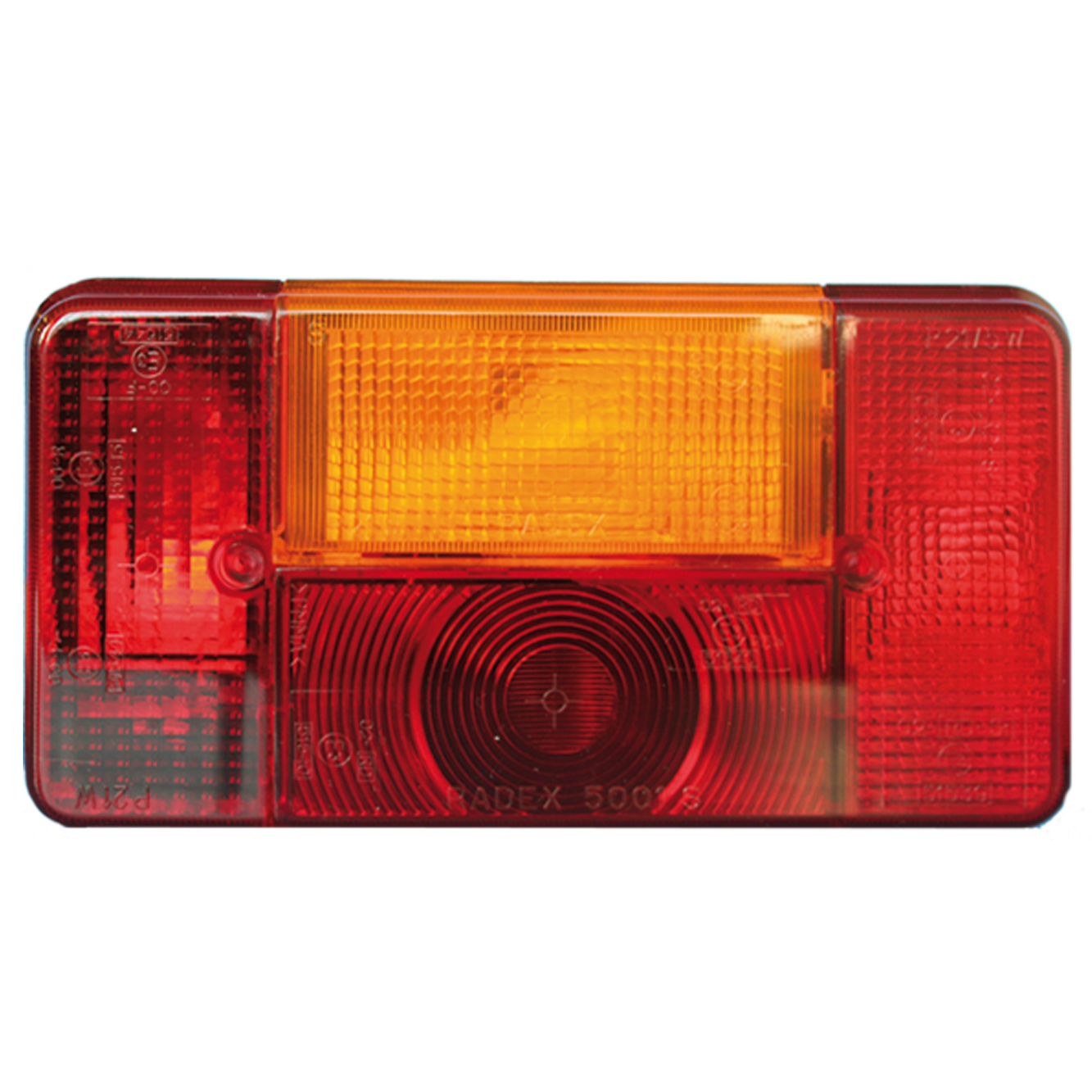 remorque|Feu Multifonction Rectangulaire Radex pour caravane