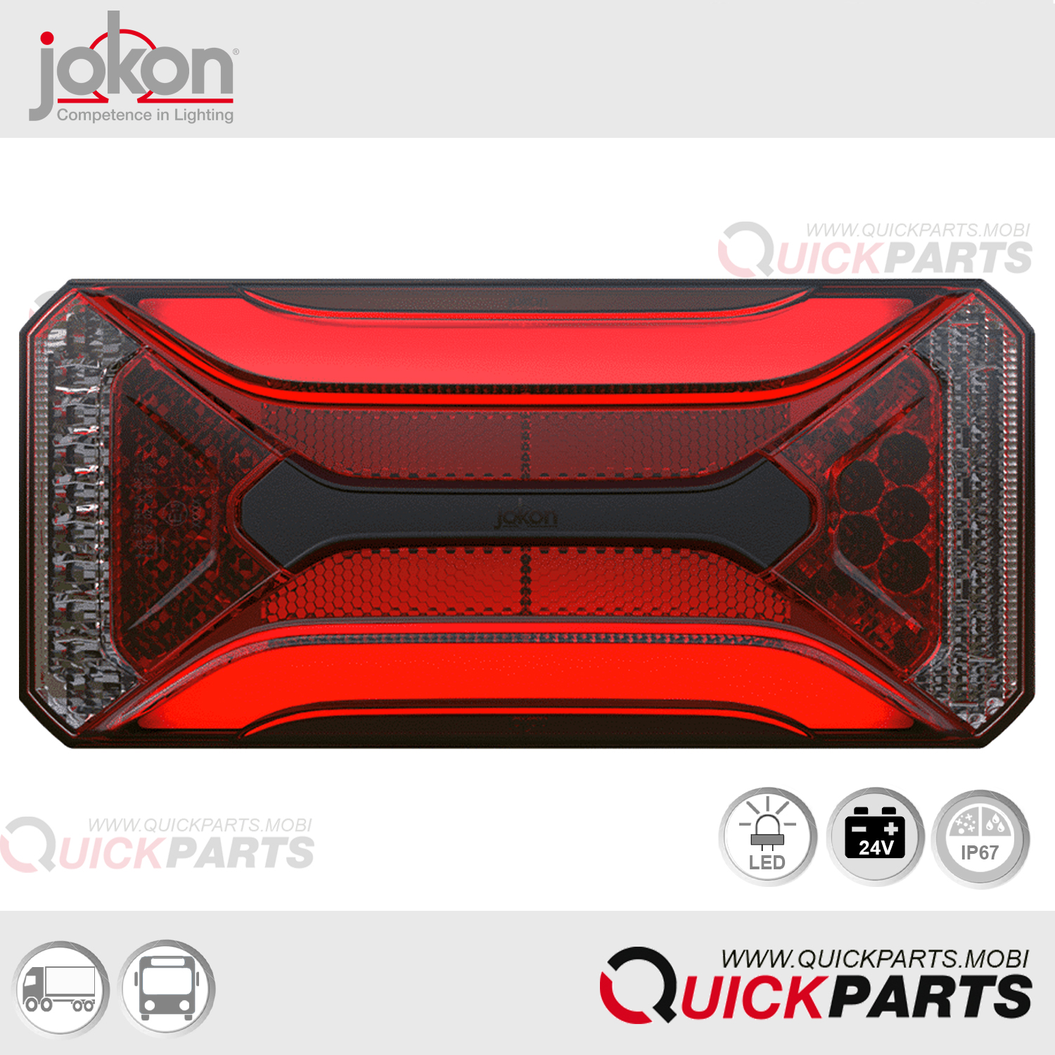 Multiple Function Light L 940 - Jokon 10.3000.500 - E13-36313