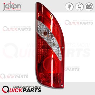 JOKON 10.2240.321 rear light right side 12V round reflector white background online shop buy online