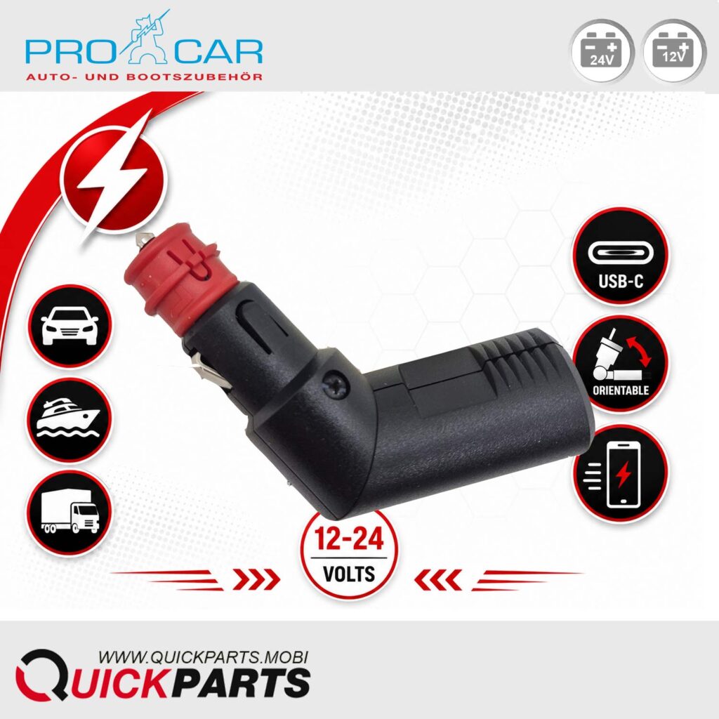 Bendable USB-C Charging Plug PD/QC 60 watt
